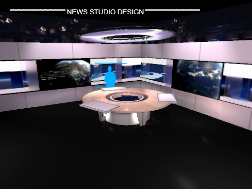 Virtual TV Set – News